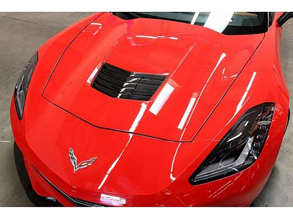 APR Performance Hood Vent, Carbon Fiber :: 2014-2019 C7 Corvette Stingray, Z51, Grand Sport