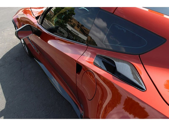 APR Performance Quarter Panel Intake Vents, Carbon Fiber :: 2014-2019 C7 Corvette Coupe