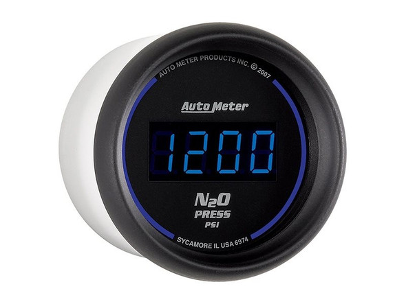 Autometer Cobalt Digital Nitrous Pressure, 2 1/16", 0-1600 psi :: Universal Fitment