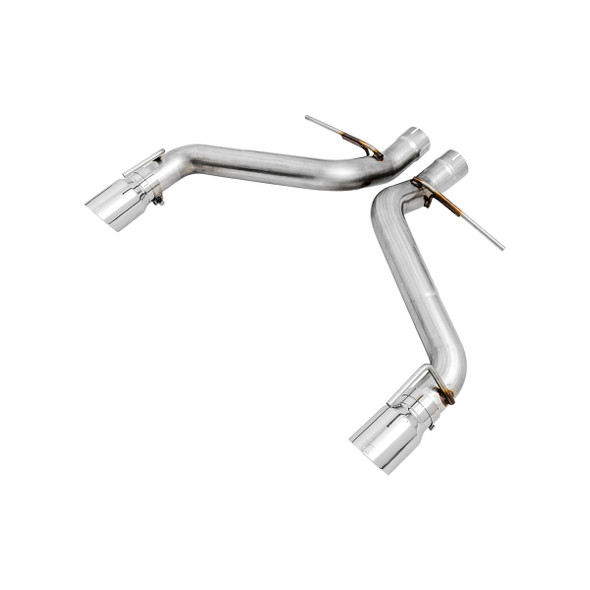 AWE Track Edition 3" Axle-Back Exhaust System w/ 4.5" Dual Chrome Silver Tips :: 2016-2023 Camaro SS