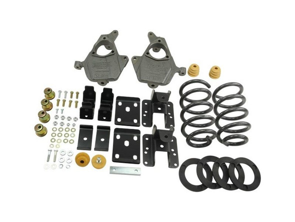 Belltech Lowering Kit Without Shocks, 3"-4" Front / 5"-6" Rear :: 2014-2016.5 Silverado 1500 2WD Standard Cab, Short Bed