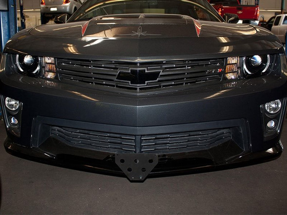 STO N SHO Detachable Front License Plate Bracket :: 2012, 2013, 2014, 2015 Camaro ZL1