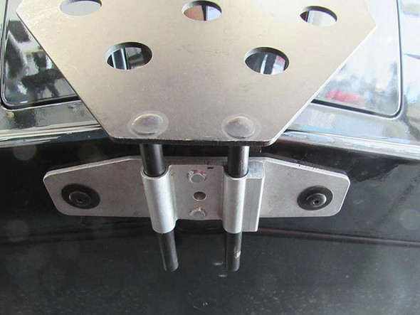 Sto N Sho Quick-Release Front License Plate Bracket :: 2020, 2021, 2022 C8 Corvette Base Model