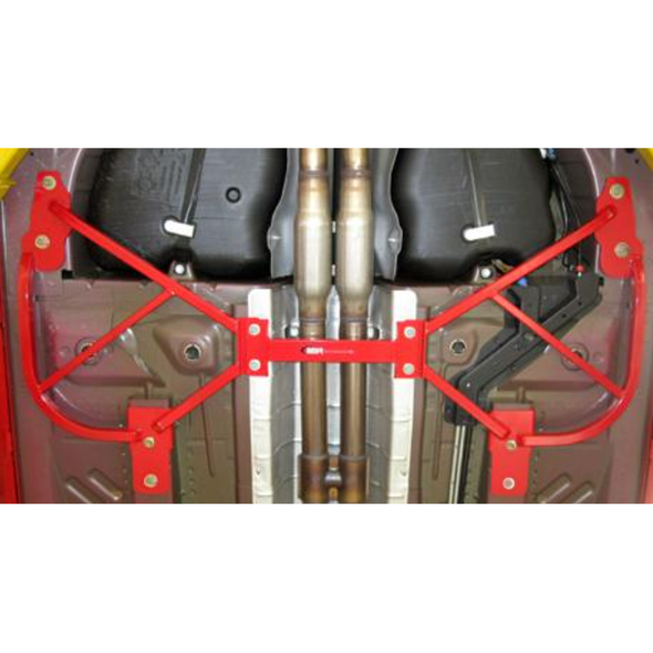 BMR Subframe Connectors, Red :: 2010-2015 Camaro