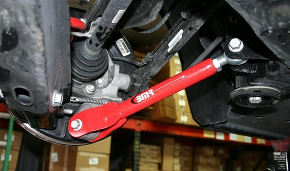 BMR Rear Single Adjustable Rod End Trailing Arms, Red :: 2010-2015 Camaro TCA033R