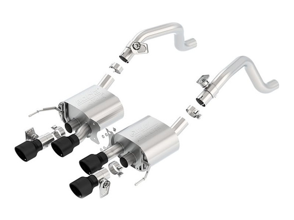 Borla ATAK Axle-Back Exhaust System 11903CB w/ 4.25