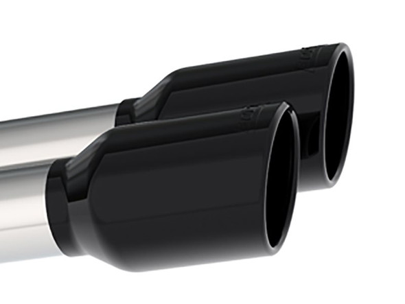 Borla ATAK Cat-Back Exhaust System, 4" Quad Black Chrome Angled Tips, w/ AFM and NPP Valves :: 2020-2025 C8 Corvette