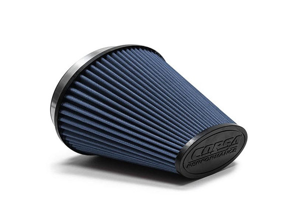 Corsa Carbon Fiber Air Intake, MaxFlow Blue Oiled Filter :: 2014-2019 C7 Corvette Stingray, Grand Sport, Z51