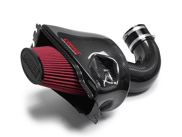 Corsa Carbon Fiber Air Intake, DryTech Red Dry Filter :: 2014-2019 C7 Corvette Stingray, Grand Sport, Z51