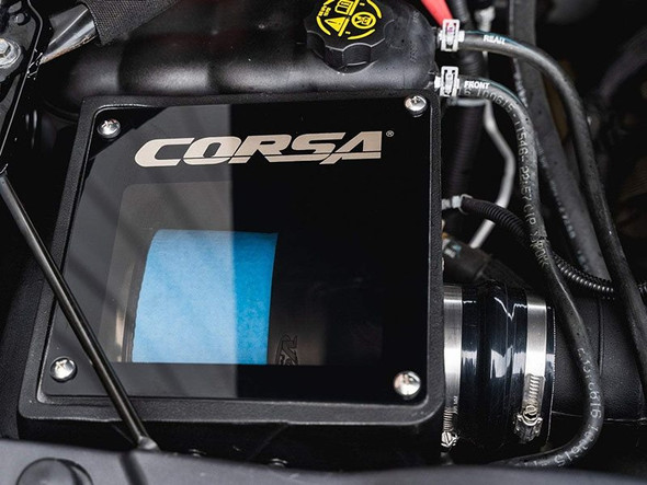 Corsa Performance PowerCore Filter Closed Box Air Intake :: 2014-2018 Silverado 1500 5.3L V8