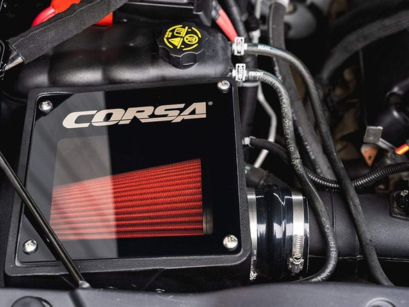 Corsa Performance DryTech Filter Closed Box Air Intake :: 2014-2018 Silverado 1500 5.3L V8