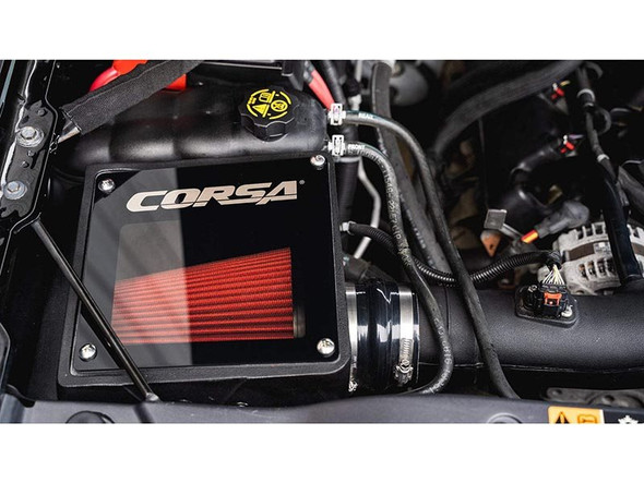 Corsa Performance Drytech Filter Closed Box Air Intake :: 2014-2019 Silverado 1500 6.2L V8