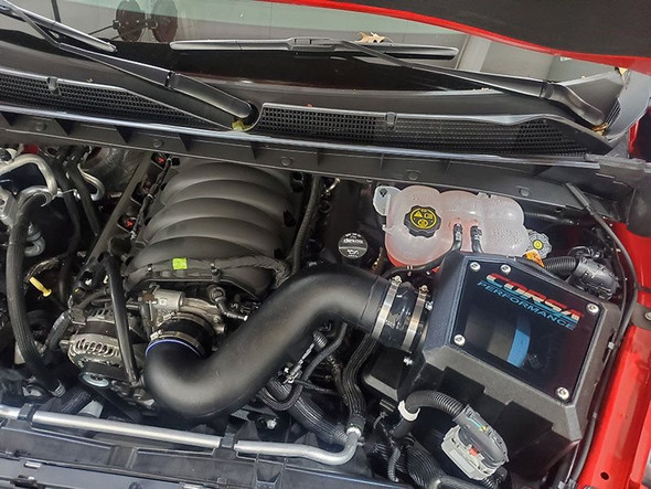 Corsa Performance PowerCore Filter Closed Box Air Intake :: 2019-2021 Silverado 1500 5.3L V8