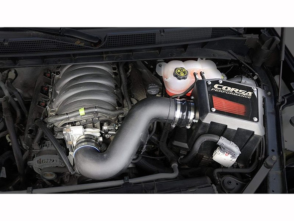 Corsa Performance DryTech Filter Closed Box Air Intake :: 2019-2021 Silverado 1500 6.2L V8