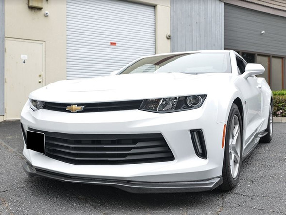 EOS T6 Front Splitter, Carbon Fiber :: 2016, 2017, 2018 Camaro 2.0L Turbo & V6
