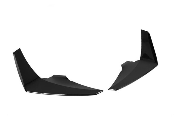 EOS Front Bumper Side Canards, Gloss Black :: 2016, 2017, 2018 Camaro SS