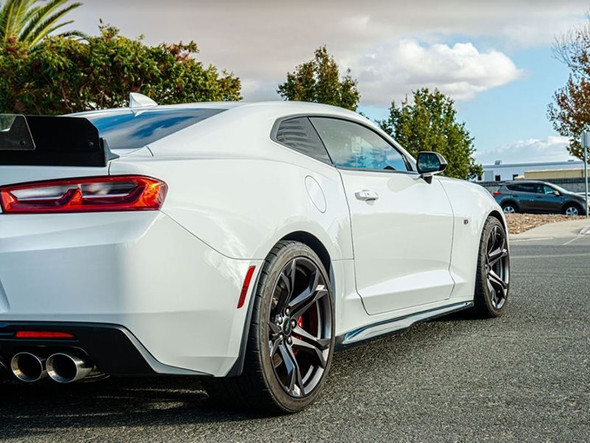 EOS ZL1 Style Side Skirts, Carbon Fiber :: 2016, 2017, 2018, 2019, 2020, 2021, 2022 Camaro Non-ZL1