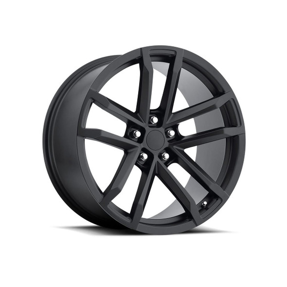 FR 41 ZL1 Replica Wheel Set, Satin Black, 20x10 & 20x10 :: 2010-2024 Camaro