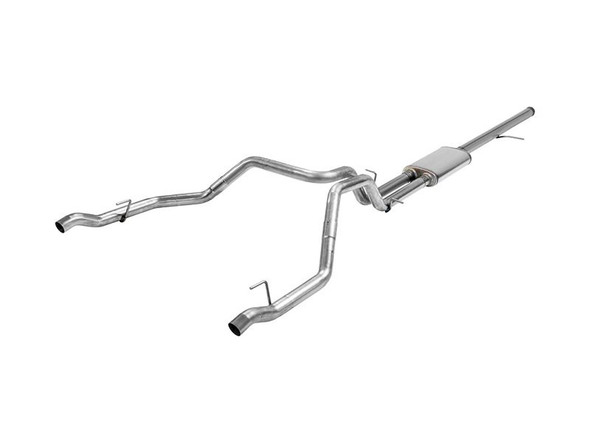 Flowmaster 2.5" FlowFX Cat-Back Dual Exhaust System w/ Dual Rear Exit, Reuse Factory Tips :: 2019-2021 Silverado 1500 5.3L