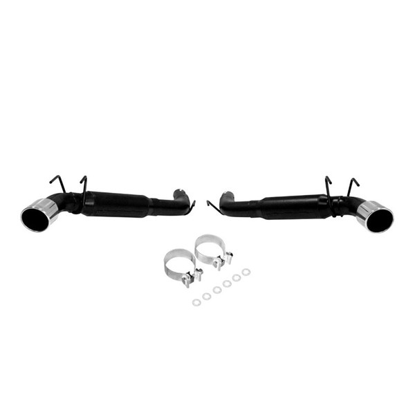 Flowmaster Outlaw 3" Axle-Back Exhaust System w/ 4" Dual Polished Tips :: 2010, 2011, 2012, 2013 Camaro SS