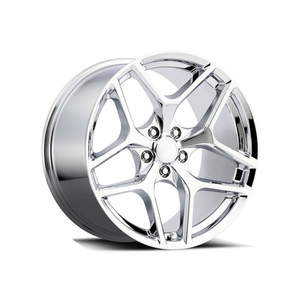 FR 27F Z28 Replica Wheel Set, Chrome, 20x10 & 20x11 :: 2010-2024 Camaro