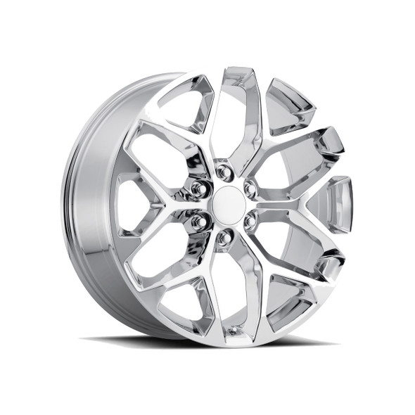 Factory Reproductions FR 59 Snowflake Replica Wheel, Chrome, 20x9 :: 2014-2024 Silverado & GMC Sierra 1500