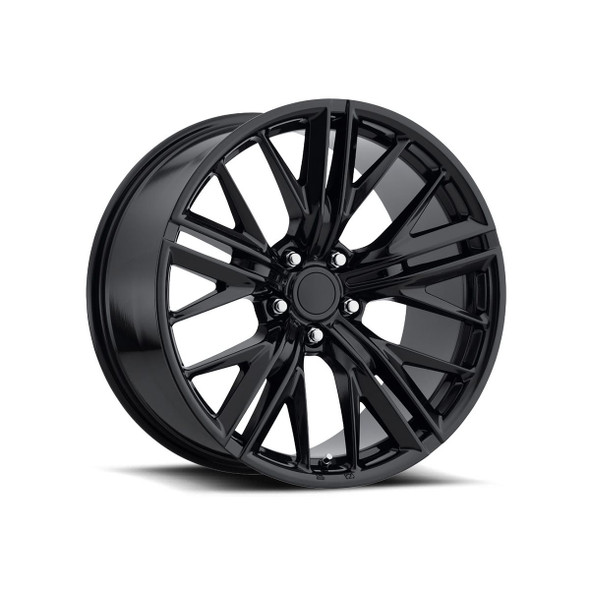 FR 28 2017 ZL1 Replica Wheel Set, Gloss Black, 20x9 & 20x10 :: 2010-2024 Camaro