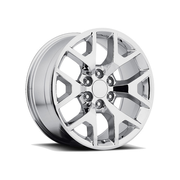 FR 44 Honeycomb Replica Wheel Set, Chrome, 20x9 :: 2014-2025 Silverado & GMC Sierra 1500