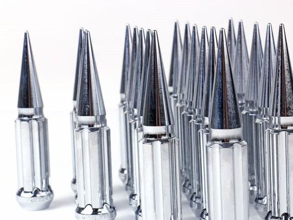 Gorilla Spike Lug Nuts, Chrome :: 2014-2022 Silverado & GMC Sierra 1500