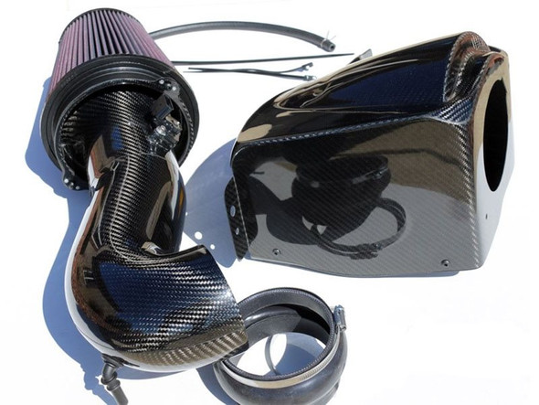 Halltech Carbon Fiber Air Intake System w/ K&N Style Filter :: 2015-2019 C7 Corvette Z06