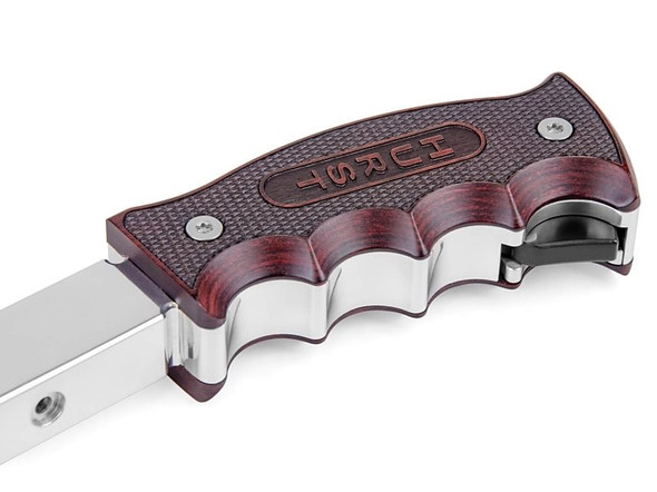 Hurst Replacement Pistol-Grip Side Plates in Rosewood :: 2016-2021 Camaro Automatic