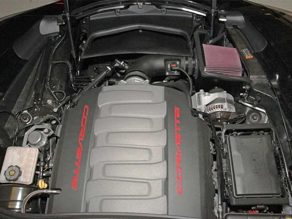 K&N Performance Air Intake System, Red Oiled Filter :: 2014-2015 C7 Corvette