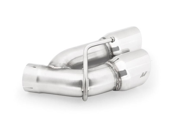 Mishimoto 3" Race Axle-Back Exhaust System, 4" Quad Polished Tips :: 2016-2021 Camaro 2.0T
