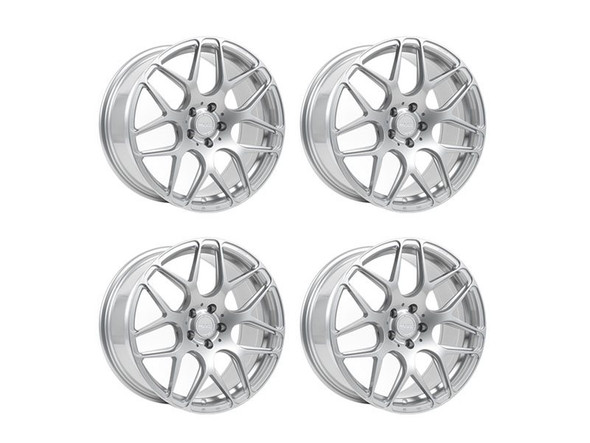 MRR FS01 Forged Wheel Set, 20x10" +23 & 20x11" +43, Gloss Silver :: 2010-2022 Camaro