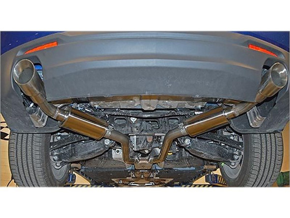 MRT 2.5" Version 2 Axle-Back Exhaust System, 4" Tips :: 2019-2021 Camaro V6*