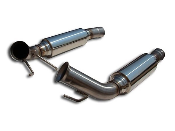 MRT 2.5" Version 1 Axle-Back Exhaust System :: 2010, 2011, 2012, 2013, 2014, 2015 Camaro V6 w/ GFX