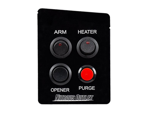 Nitrous Outlet Power Outlet Tray Fold-Up Switch Panel