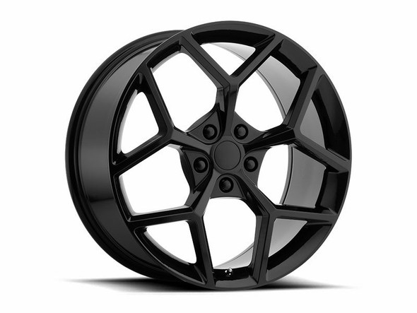 OE Creations PR126 Z28 Replica Wheel Set, 20x9" and 20x10", Gloss Black :: 2010-2015 Camaro