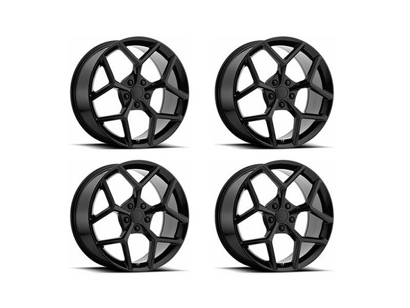 OE Creations Camaro PR126 Z28 Replica Wheel Set, 20x10" +35 and 20x11" +43 in Gloss Black