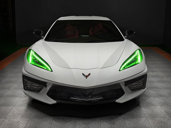 Oracle ColorSHIFT RGB+A LED Headlight DRL Upgrade Kit :: 2020-2021 C8 Corvette