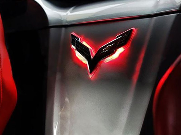 Oracle Illuminated Rear Emblem, Single Intensity :: 2014-2019 C7 Corvette