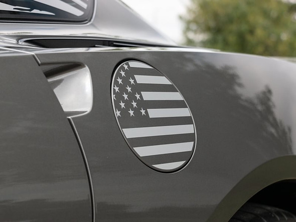 Phastek American Flag Fuel Door Vinyl :: 2014-2019 C7 Corvette