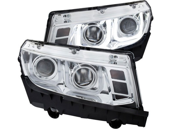 Oracle Square Style LED Halo Headlight Kit, White :: 2014-2015