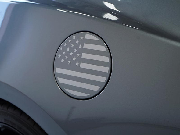 Phastek American Flag Fuel Door Vinyl :: 2019-2021 GMC Sierra 1500