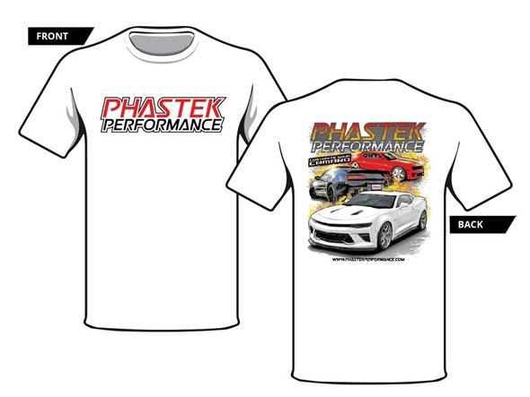 Phastek Camaro Cotton T-Shirt White