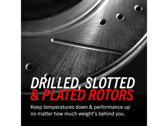 PowerStop Evolution Drilled, Slotted & Zinc Plated Rear Rotors :: 2014-2019 Chevrolet C7 Corvette Stingray Z51
