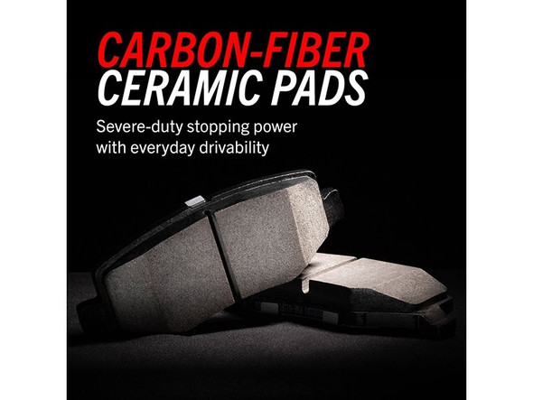 PowerStop Z23 Evolution Sport Carbon-Fiber Front Brake Pads :: 2020-2021 Chevrolet Corvette C8 Stingray