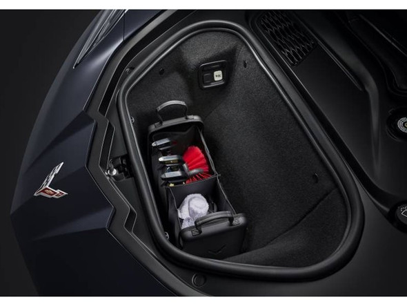GM Collapsible Cargo Organizer w/ Crossed Flags Logo :: 2020-2021 C8 Corvette