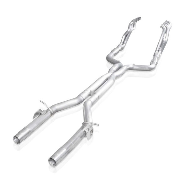 Stainless Works 2" Long Tube Header Kit w/ 3" High Flow Cats, AFM/NPP Delete Plate :: 2016-2021 Camaro SS, ZL1