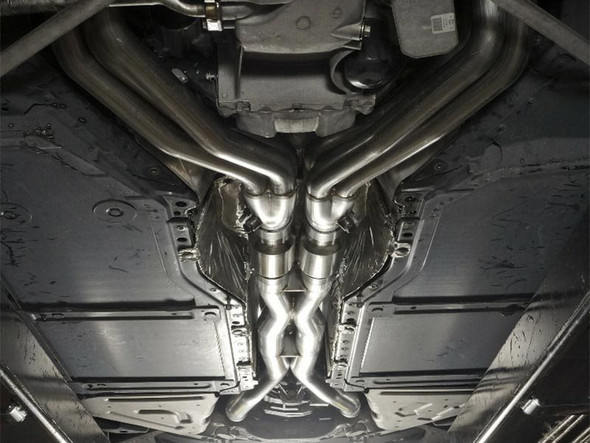 Stainless Works 1 7/8" Long Tube Headers w/High Flow Cats and X-Pipe :: 2014-2019 C7 Corvette